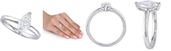 Macy's Diamond Marquise Solitaire Engagement Ring (1 ct. t.w.) in 14k White Gold